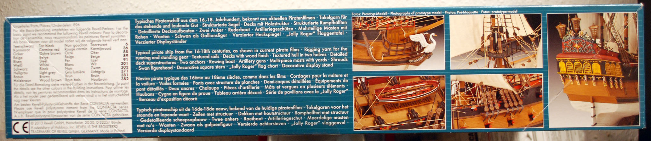 Revell 05605 Pirate Ship Piratenschiff Black Swan 1:72