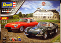 Revell 05667 Jaguar E-Type & Jaguar XK-SS Gift Set 100th Anniversary 1:24