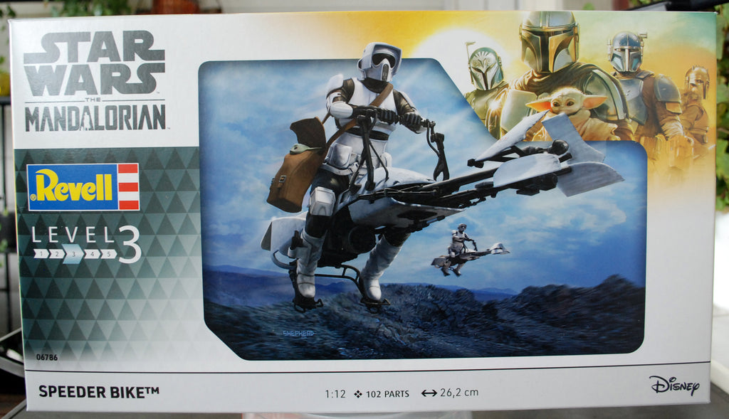 Revell 06786 Star Wars The Mandalorian Speeder Bike 1:12  neu 2024