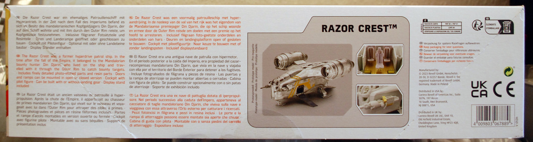 Revell 06788 Star Wars The Mandalorian Razor Crest Platinum Edition 1:72