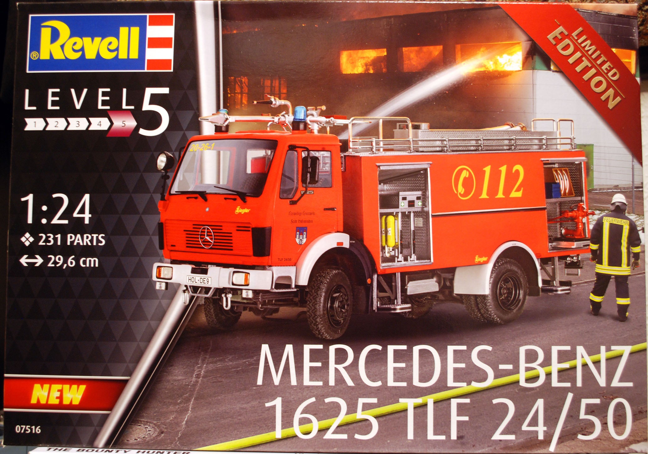Revell 07516 Mercedes Benz 1625 TLF 24/50 Feuerwehr 1:24