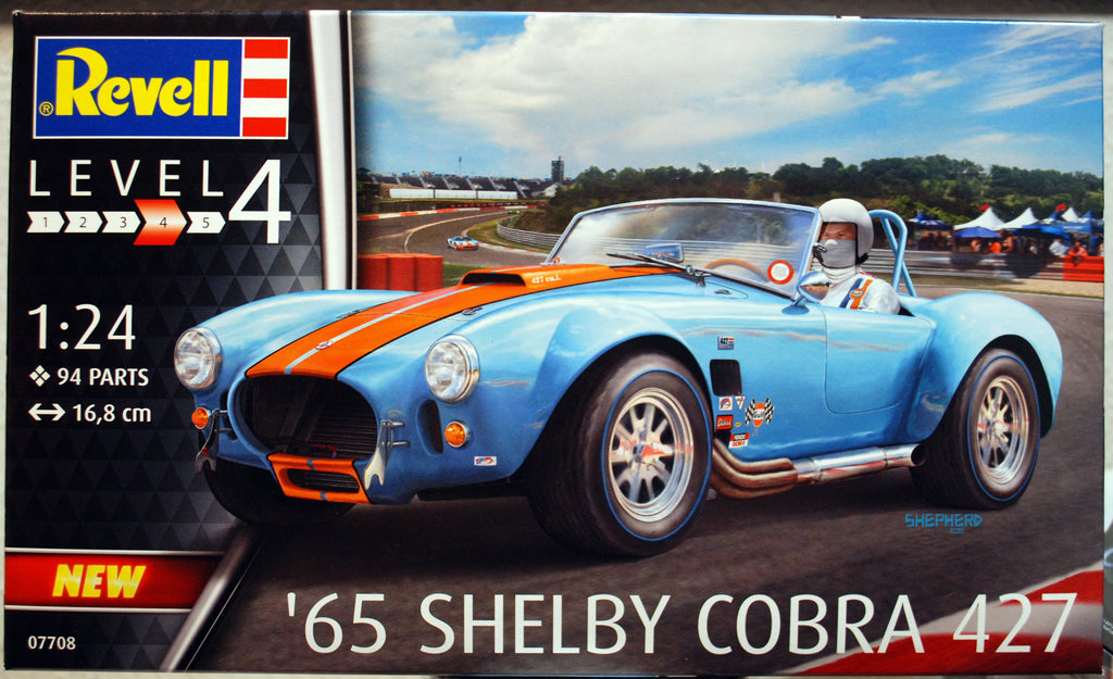 Revell 07708 1965 Shelby Cobra 427 1:24