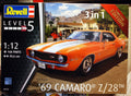 Revell 07727 1969 Chevrolet Camaro Z28 3´n1 1:12 USA muscle car