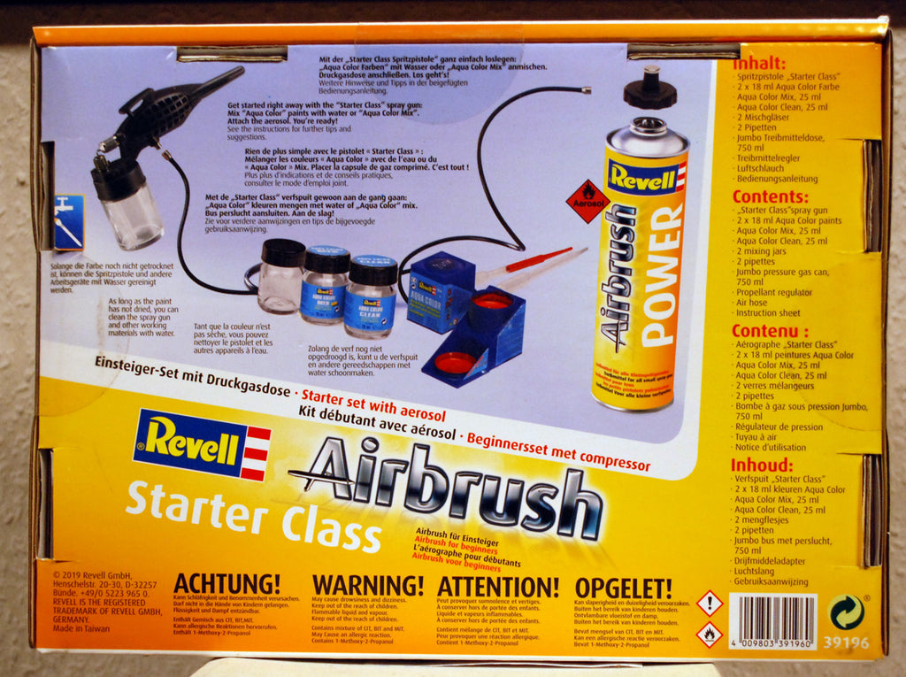 Revell 39196 Airbrush Kit Starter Class