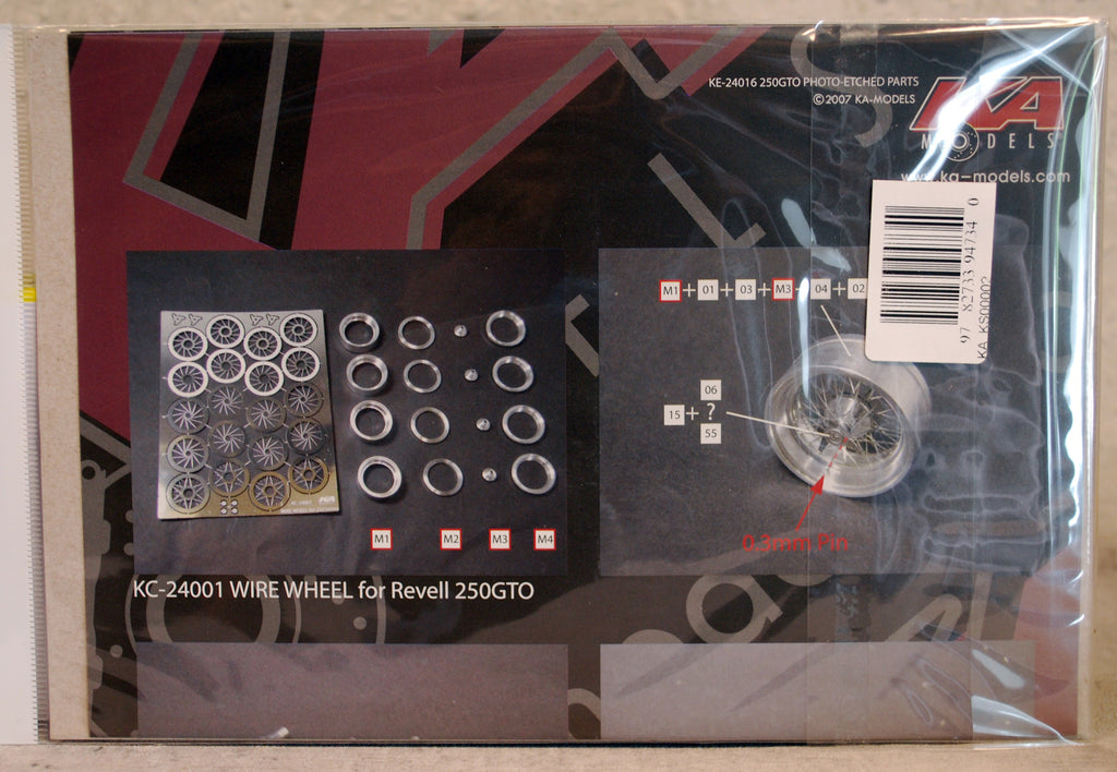 Revell 07395 1961 Ferrari 250 GTO Set inkl. KA Upgrade Set 1:24