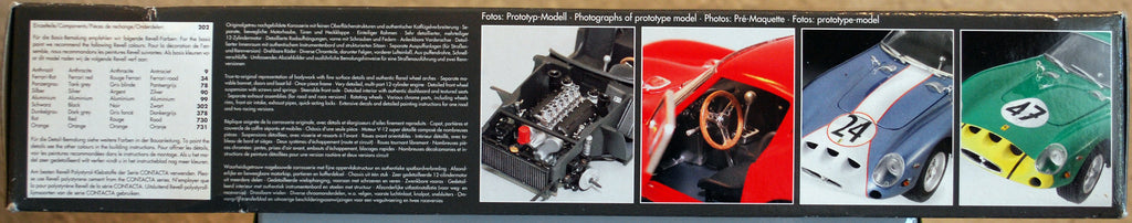 Revell 07395 1961 Ferrari 250 GTO Set inkl. KA Upgrade Set 1:24