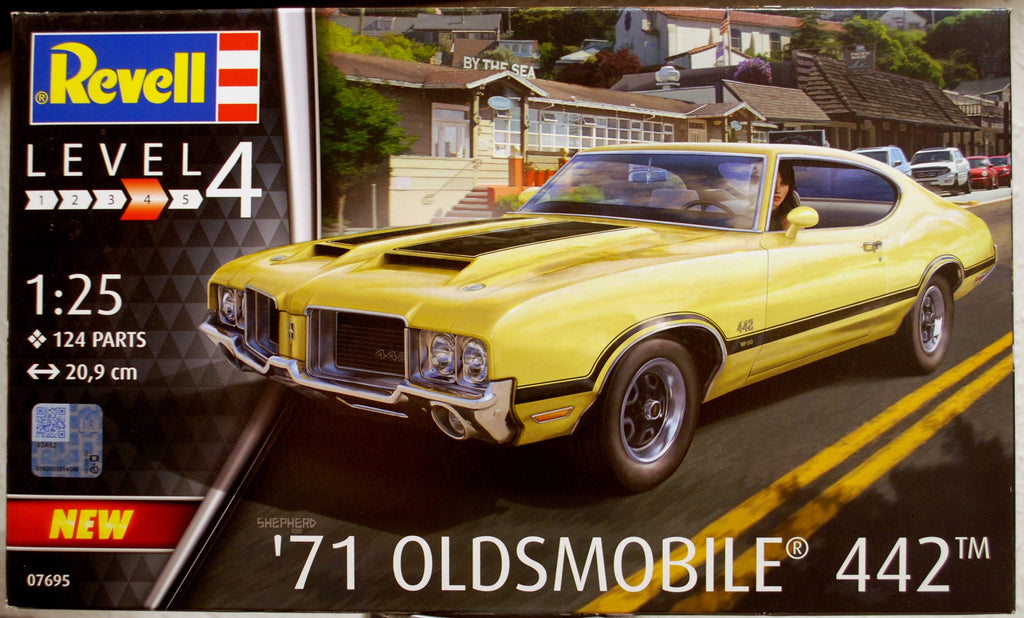 Revell 07695 1971 Oldsmobile 442 1:25 USA