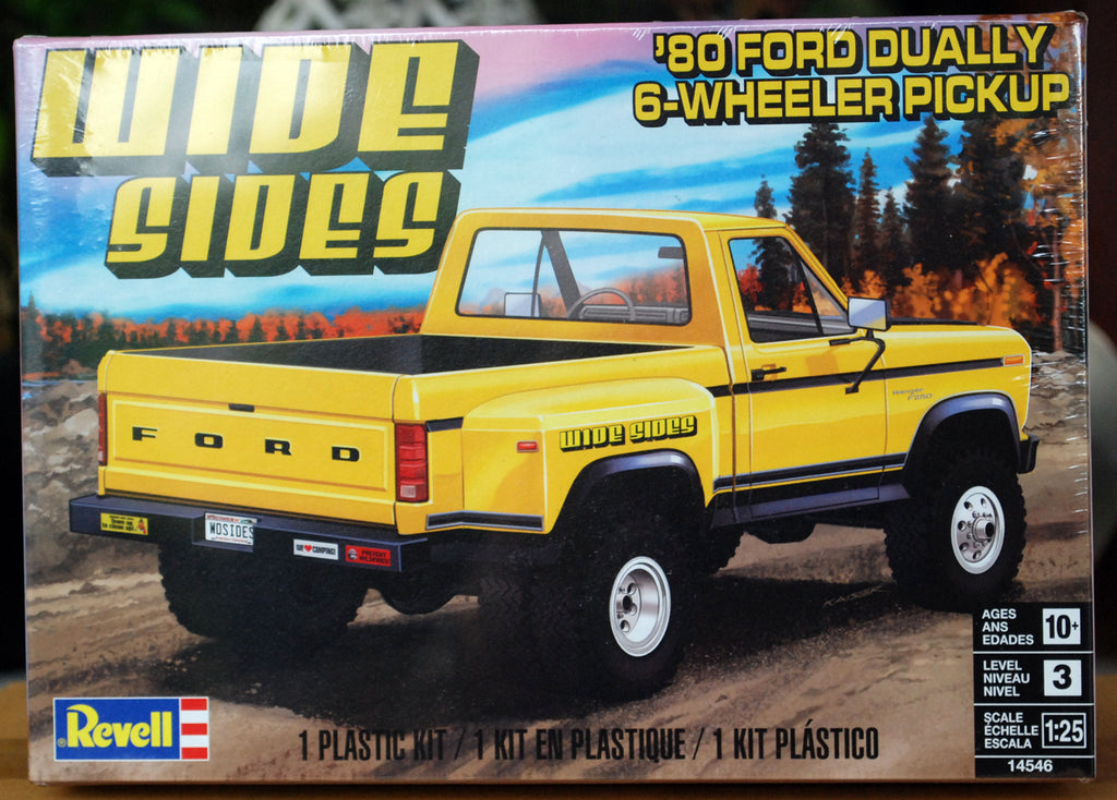 Revell 14546 1980 Ford Dually Wild Side 6-wheeler Pickup 1:25