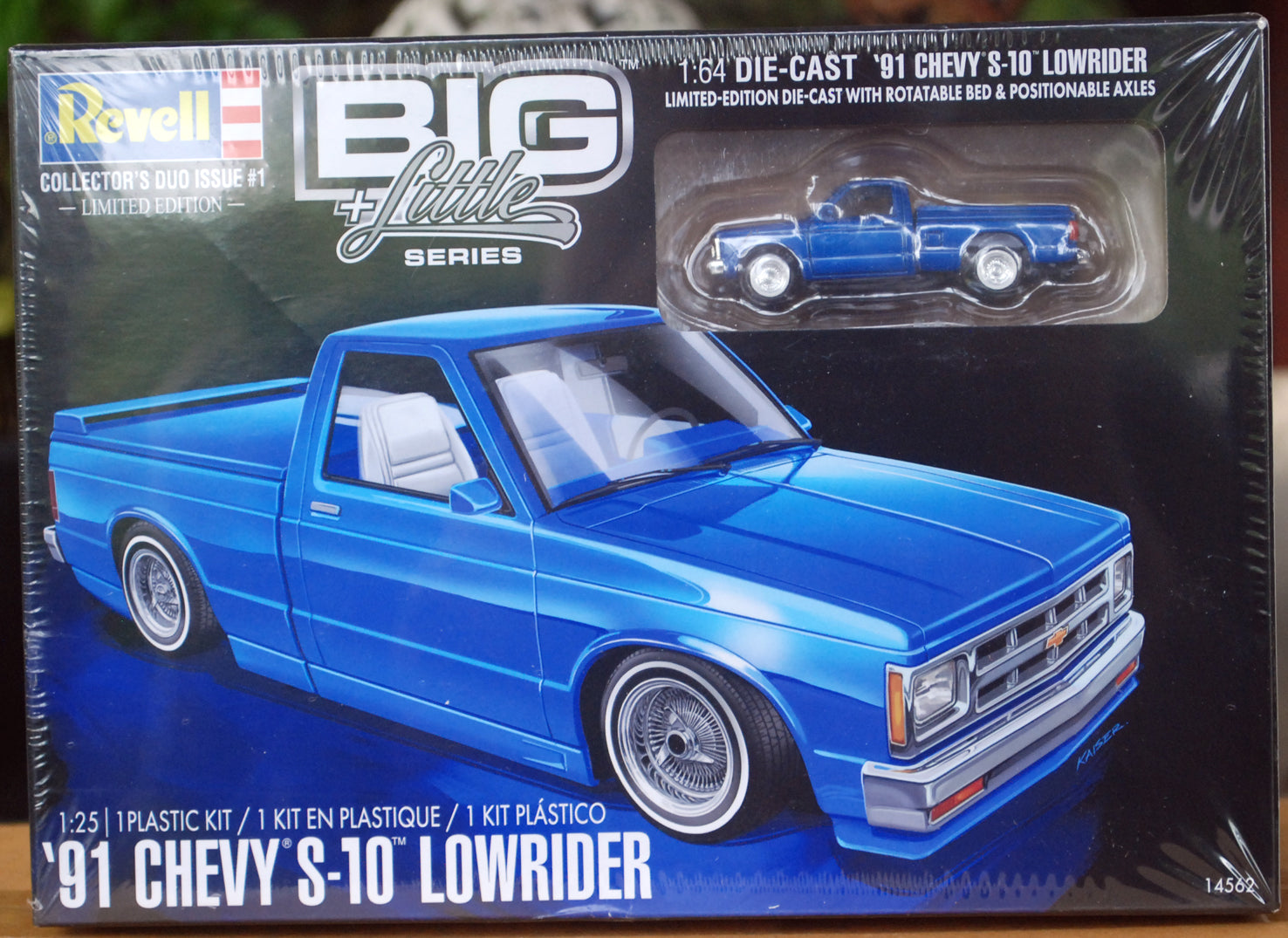 Revell 14562 91 Chevy S 10 LowRider 3´n1 w. DieCast Car 1:25