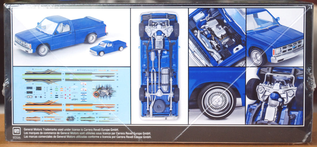Revell 14562 91 Chevy S 10 LowRider 3´n1 w. DieCast Car 1:25