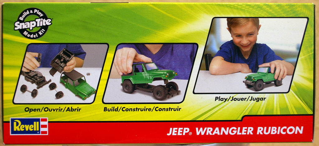 Revell 1965 Jeep Wrangler Rubicon Snap Kit 1:25 Bausatz