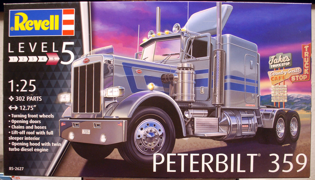 Revell 2627 Peterbilt 359 Conventional Tractor Zugmaschine LKW 1:25