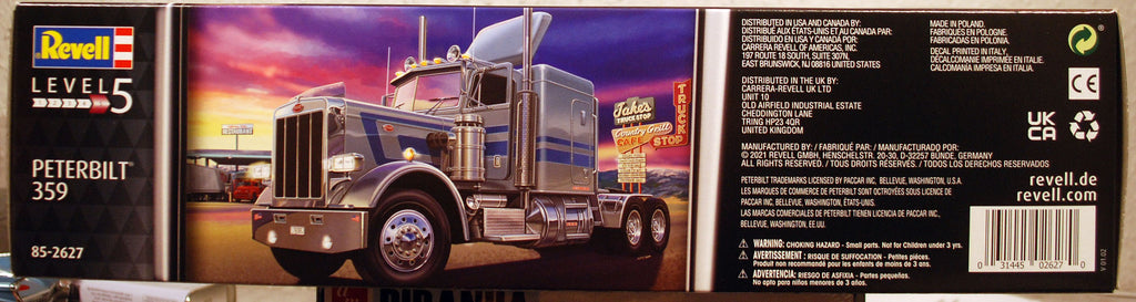 Revell 2627 Peterbilt 359 Conventional Tractor Zugmaschine LKW 1:25