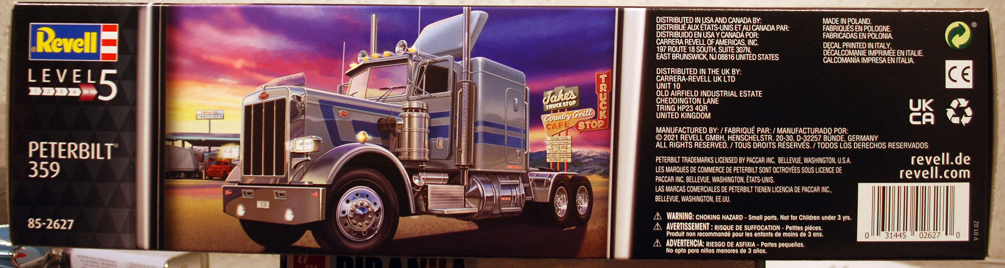 Revell 2627 Peterbilt 359 Conventional Tractor Zugmaschine LKW 1:25