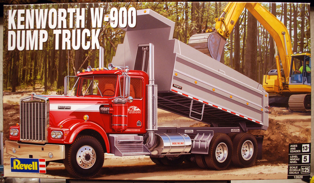 Revell 12628 Kenworth W 900 Dumptruck1:25