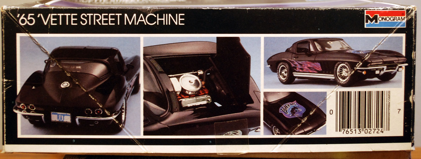 RMX 2724 1965 Chevrolet Corvette Street Machine 1:24 Bausatz Vintage