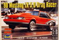 Revell 4195 1990 Ford Mustang LX 5.0 Drag Racer 1:25 Bausatz USA