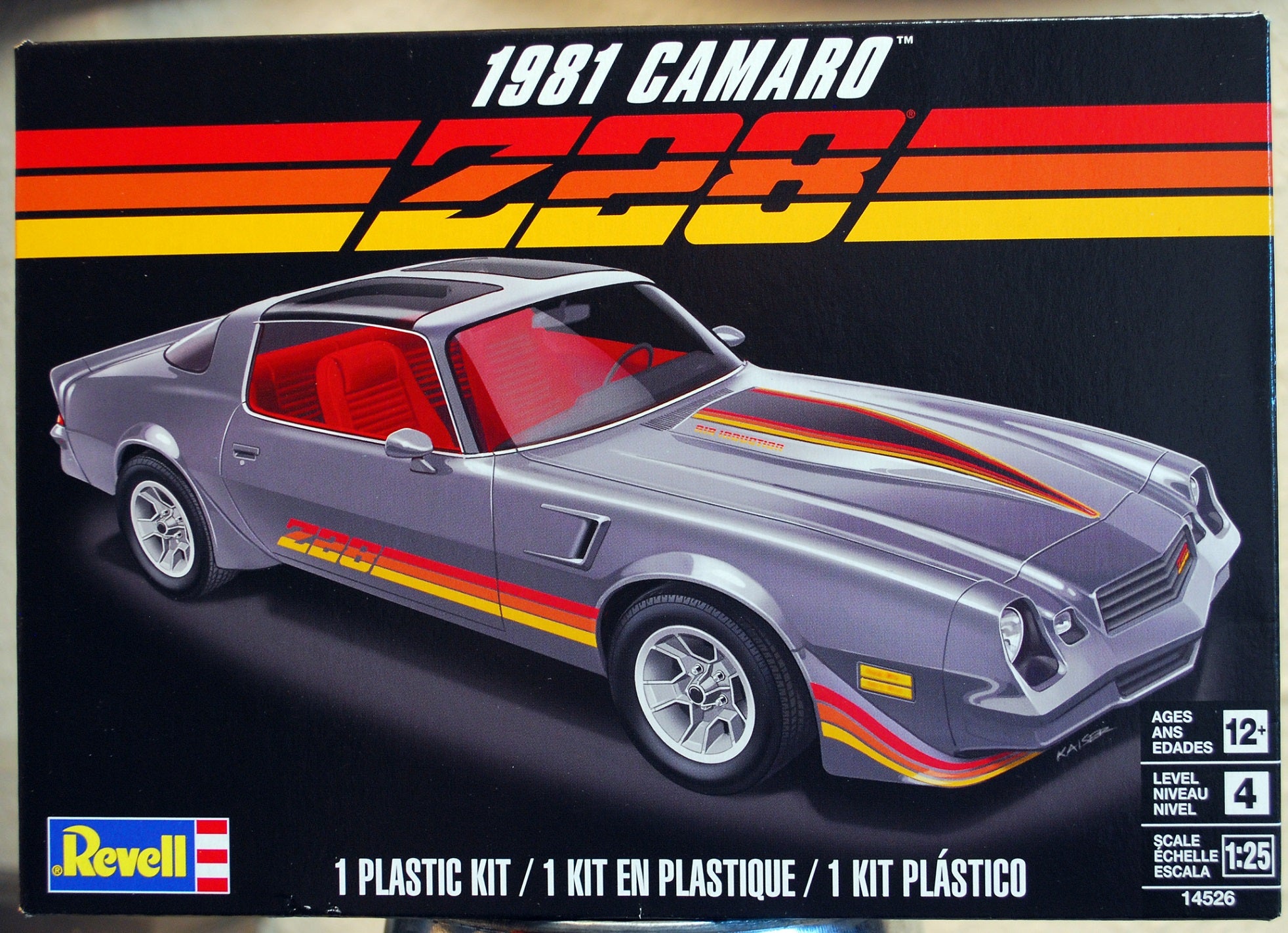 Revell 14526 1981 Chevrolet Camaro Z 28 1:25 american muscle car Bausatz USA