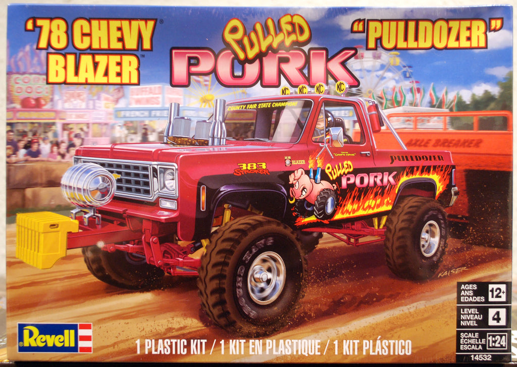 Revell 14532 1978 Chevrolet Blazer Pulled Pork Pulldozer 1:24  neu 2023 Bausatz