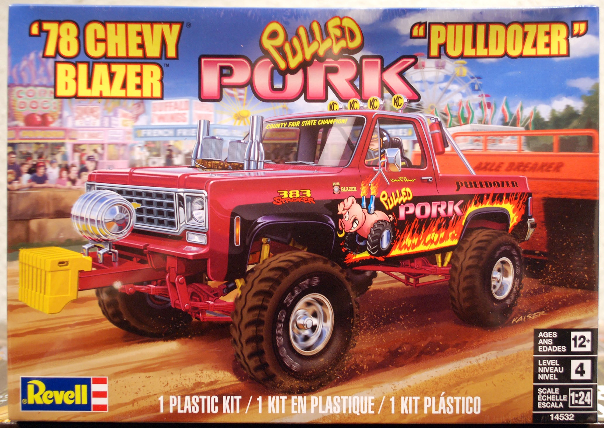 Revell 14532 1978 Chevrolet Blazer Pulled Pork Pulldozer 1:24  neu 2023 Bausatz