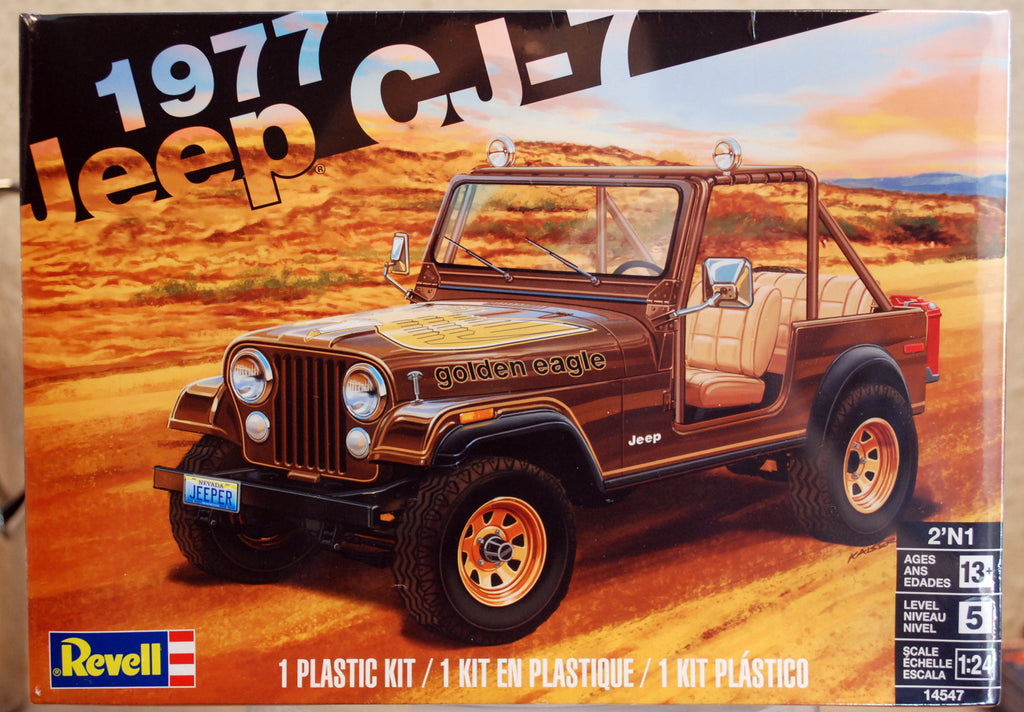 Revell 14547 1977 Jeep CJ - 7 1:24 neu 2024 USA Bausatz