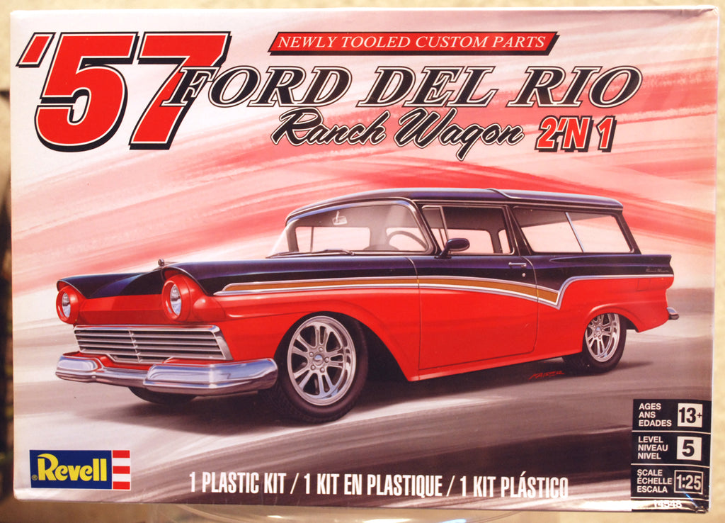 Revell 14548 1957 Ford Del Rio Ranch Wagon 2´n1 1:25 Bausatz neu 2024