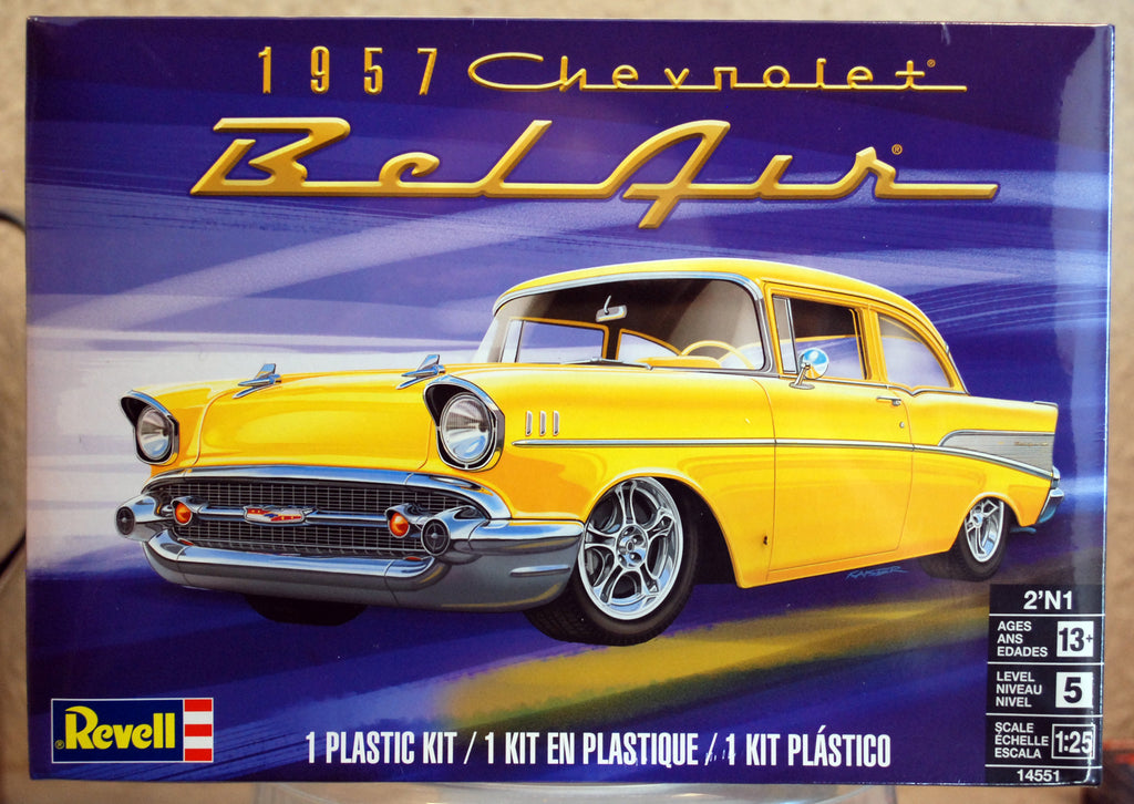 Revell 14551 1957 Chevrolet Bel Air 2´n1 1:24