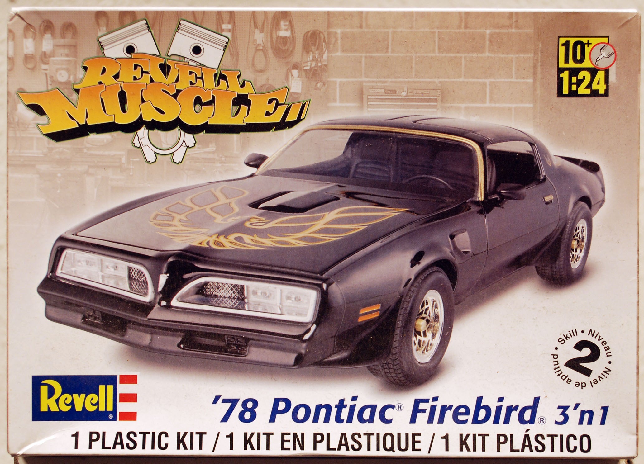 Revell 4927 1978 Pontiac Firebird 3´n1 1:24 Bausatz