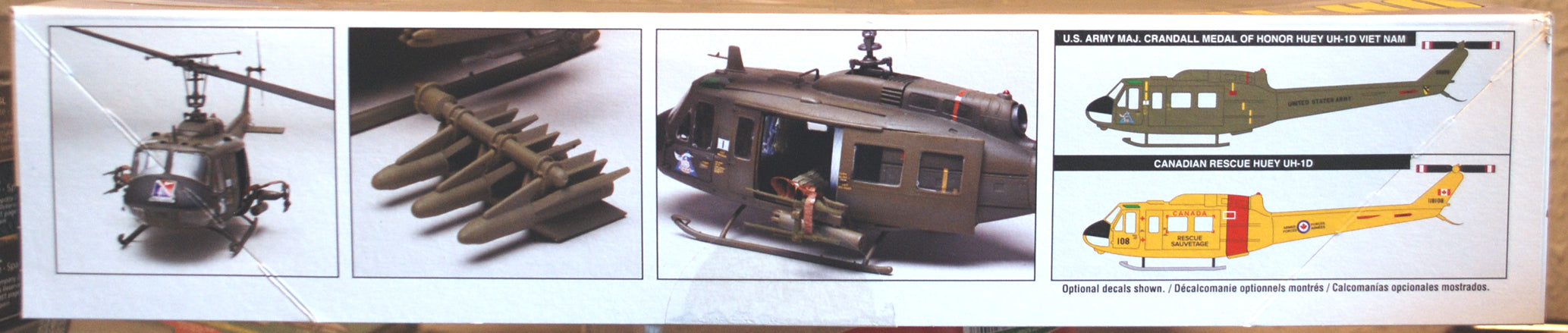 Revell 5536 Bell UH-1D Huey Gunship Canadian Rescue Helicopter 1:32