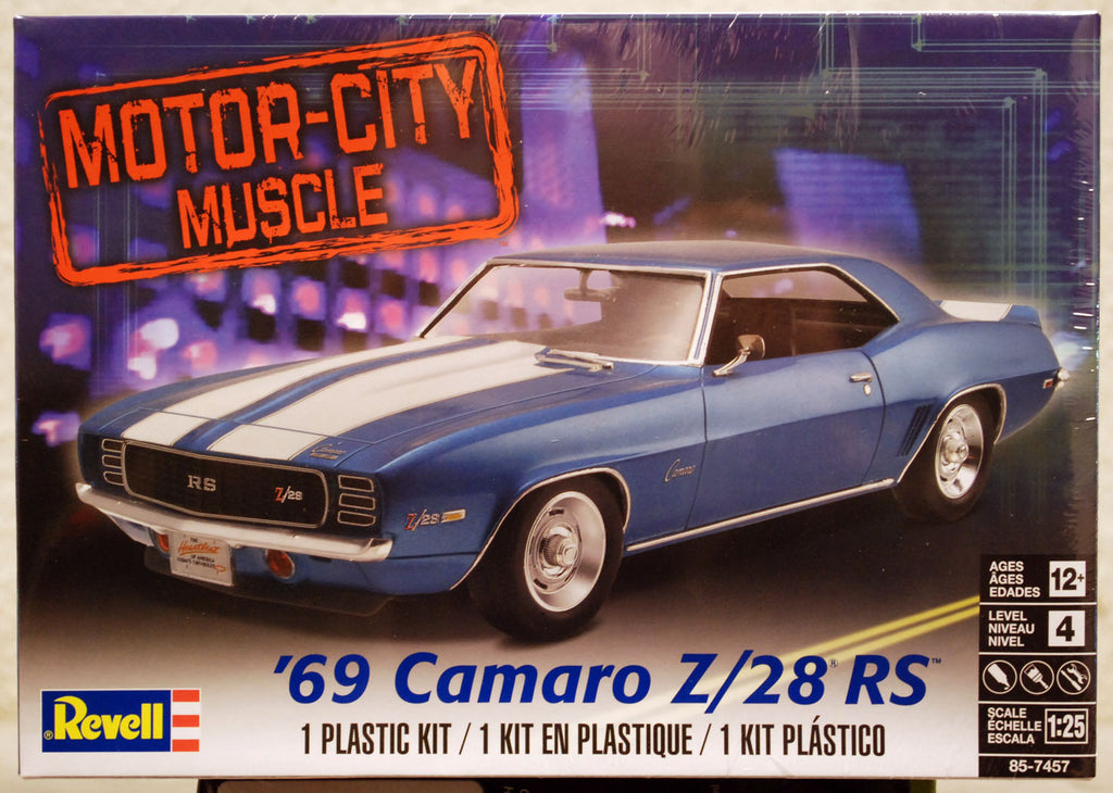 Revell 7457 1969 Chevrolet Camaro Z28 / RS 1:25 american muscle car Bausatz USA