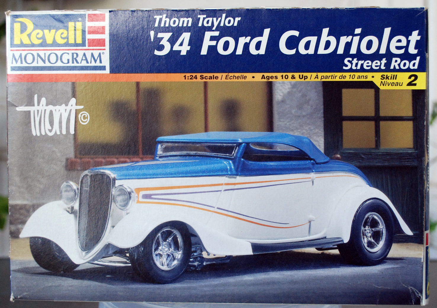 Revell 7647 1934 Ford Cabriolet Thom Taylor Street Rod 1:24