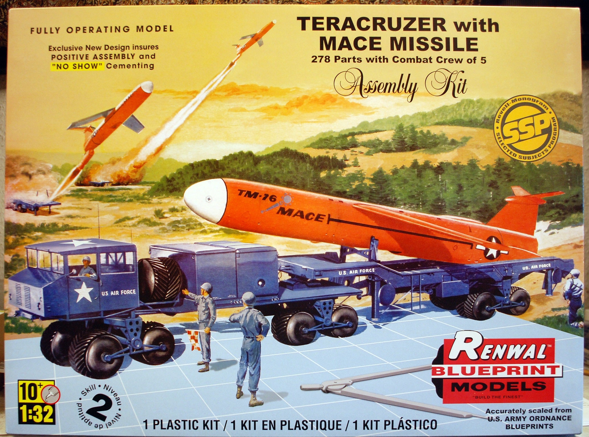 Revell 7812 Teracruzer w. Mace Missile 1:32