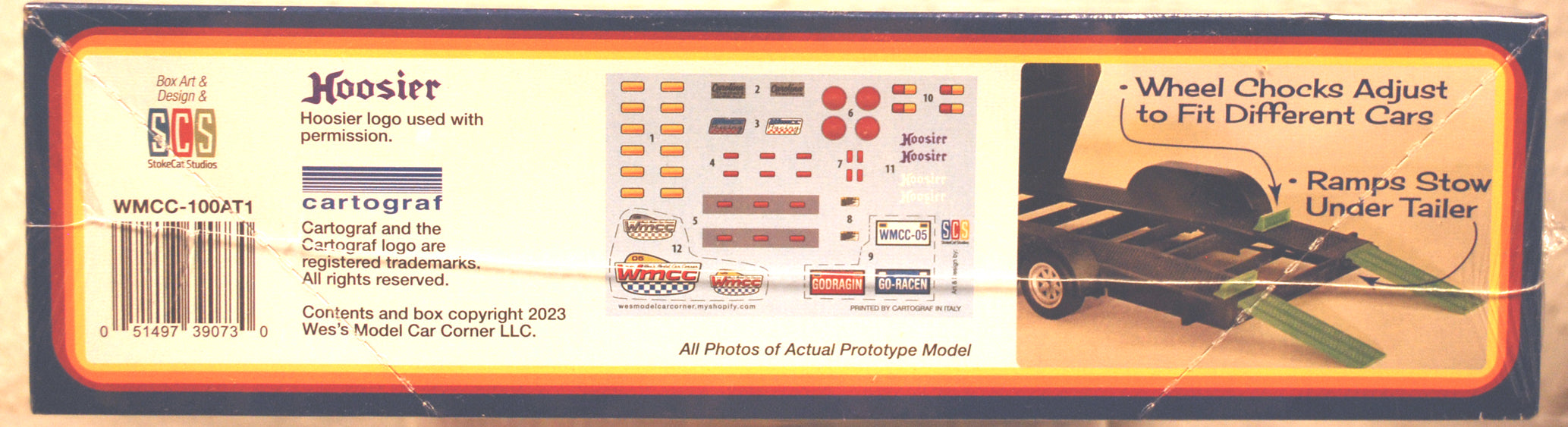 Wes´s Model Car Corner 390710 Auto Trailer 2´n1 1:25