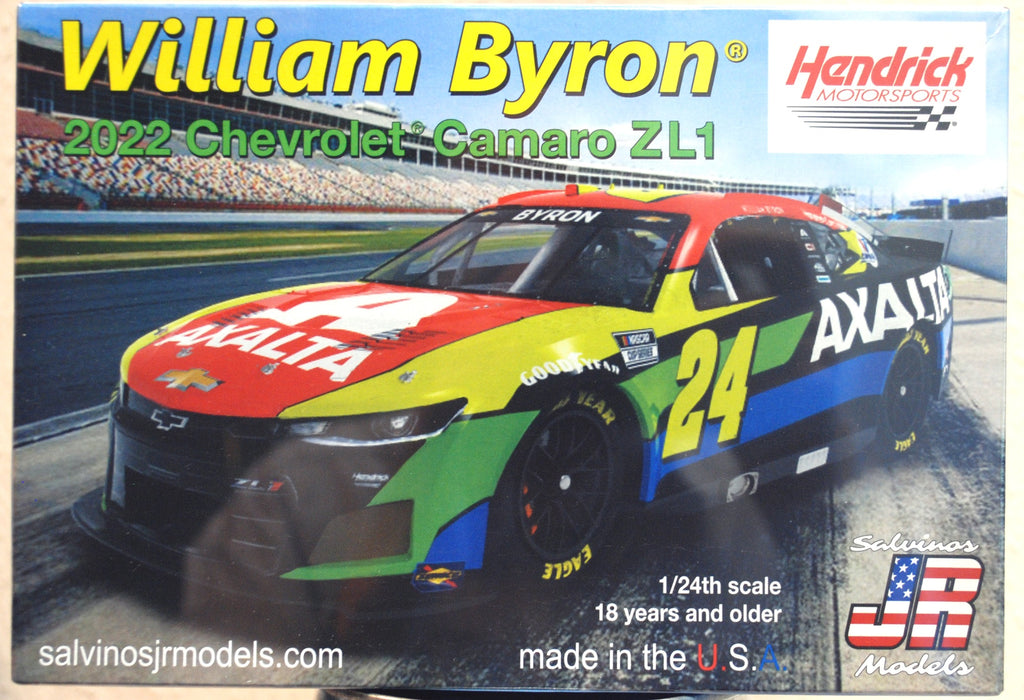 2022 Chevrolet Camaro William Byron Axalta 1:24 Salvinos JR 312480