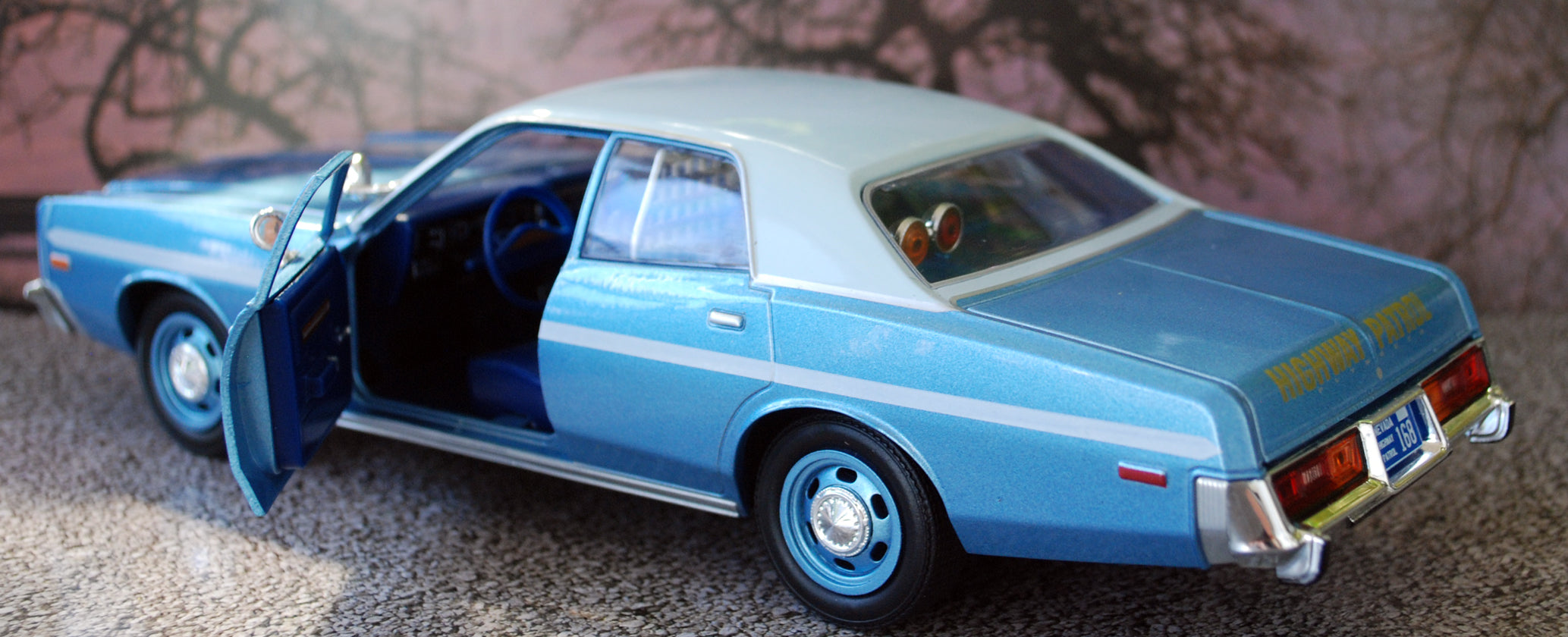 1978 Plymouth Fury Nevada Highway Patrol Ser. 7 1:24 Green Light 85573