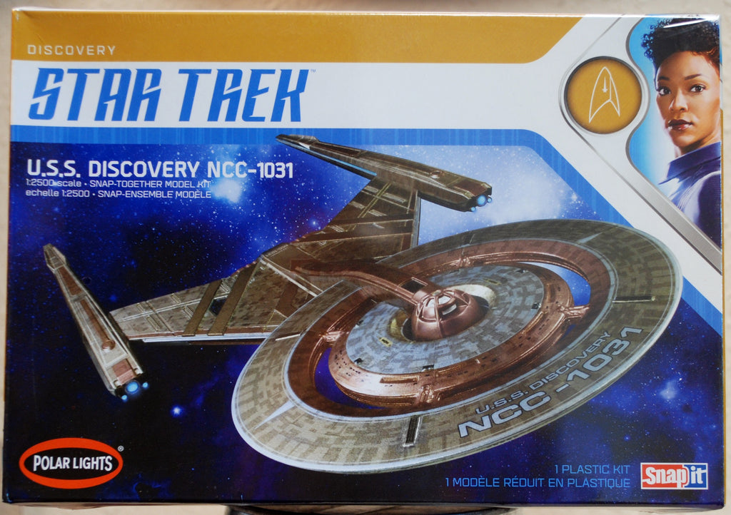 Polar Lights 961 Star Trek USS Discovery NCC 1031 1:2500