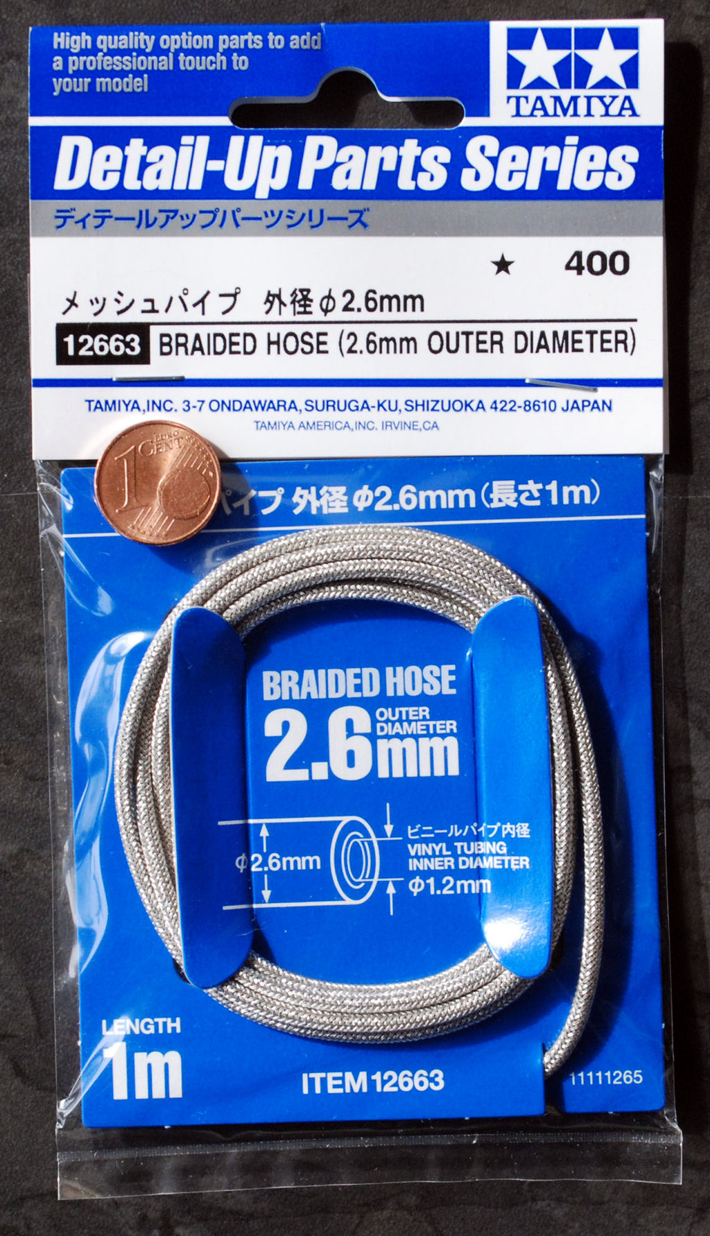 Tamiya 12662-12679 Braided Lines Cable Schläuche Kühler Zündung versch. Stärken