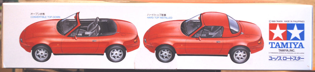 Tamiya 24085 1989 Mazda MX 5 Eunos JDM 1:24 Bausatz wieder neu 2025
