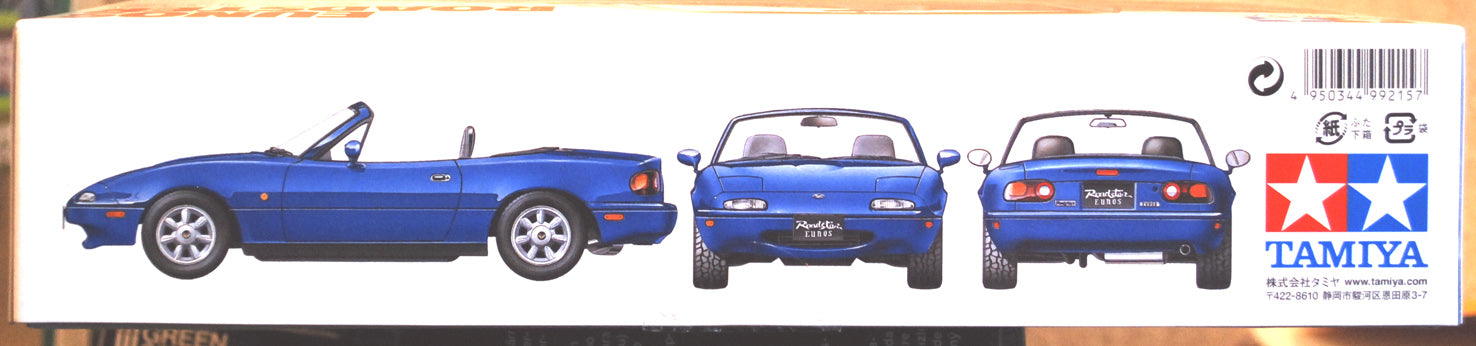 Tamiya 24085 1989 Mazda MX 5 Eunos JDM 1:24 Bausatz wieder neu 2025