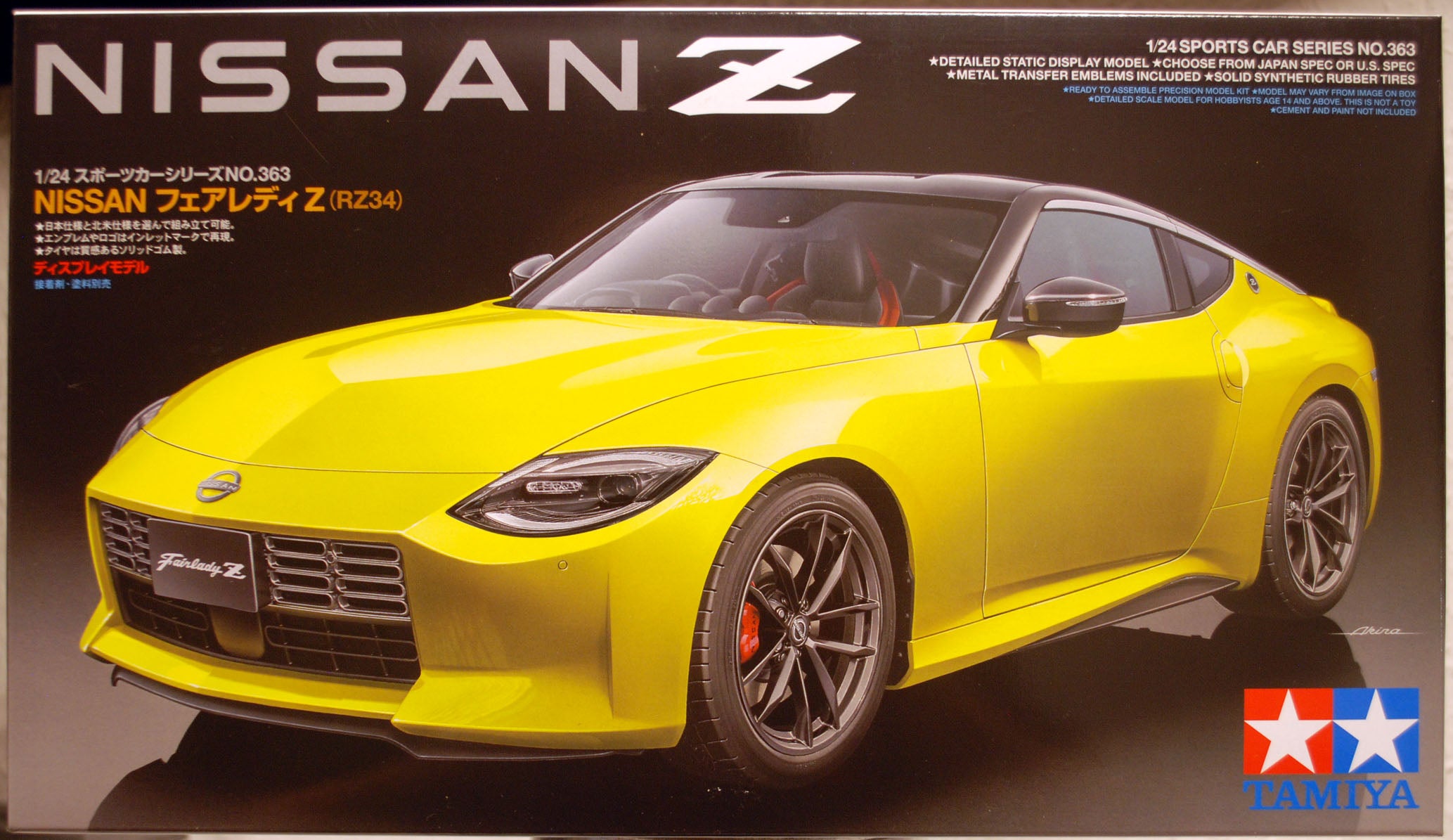 Tamiya 24363 2021 Nissan Z Fairlady Z RZ34 JDM1:24