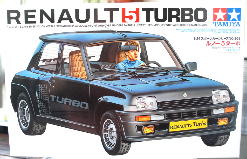 Tamiya 24368 1980 Renault 5 Turbo 1:24