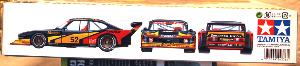 Tamiya 24376 1978 Ford Capri Turbo Zakspeed Mampe 1:24 Bausatz