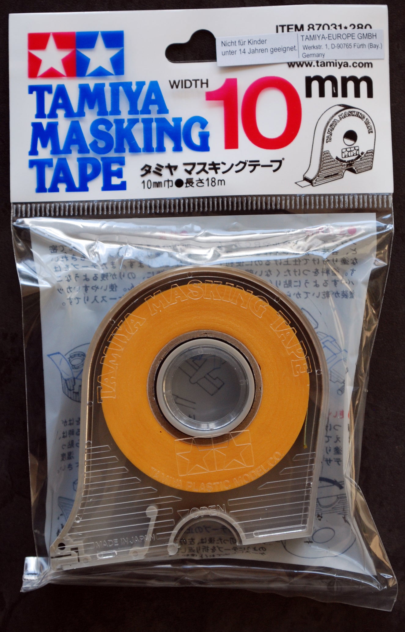 Tamiya Masking Tape Maskier Film und Folie mit Abroller oder Refill