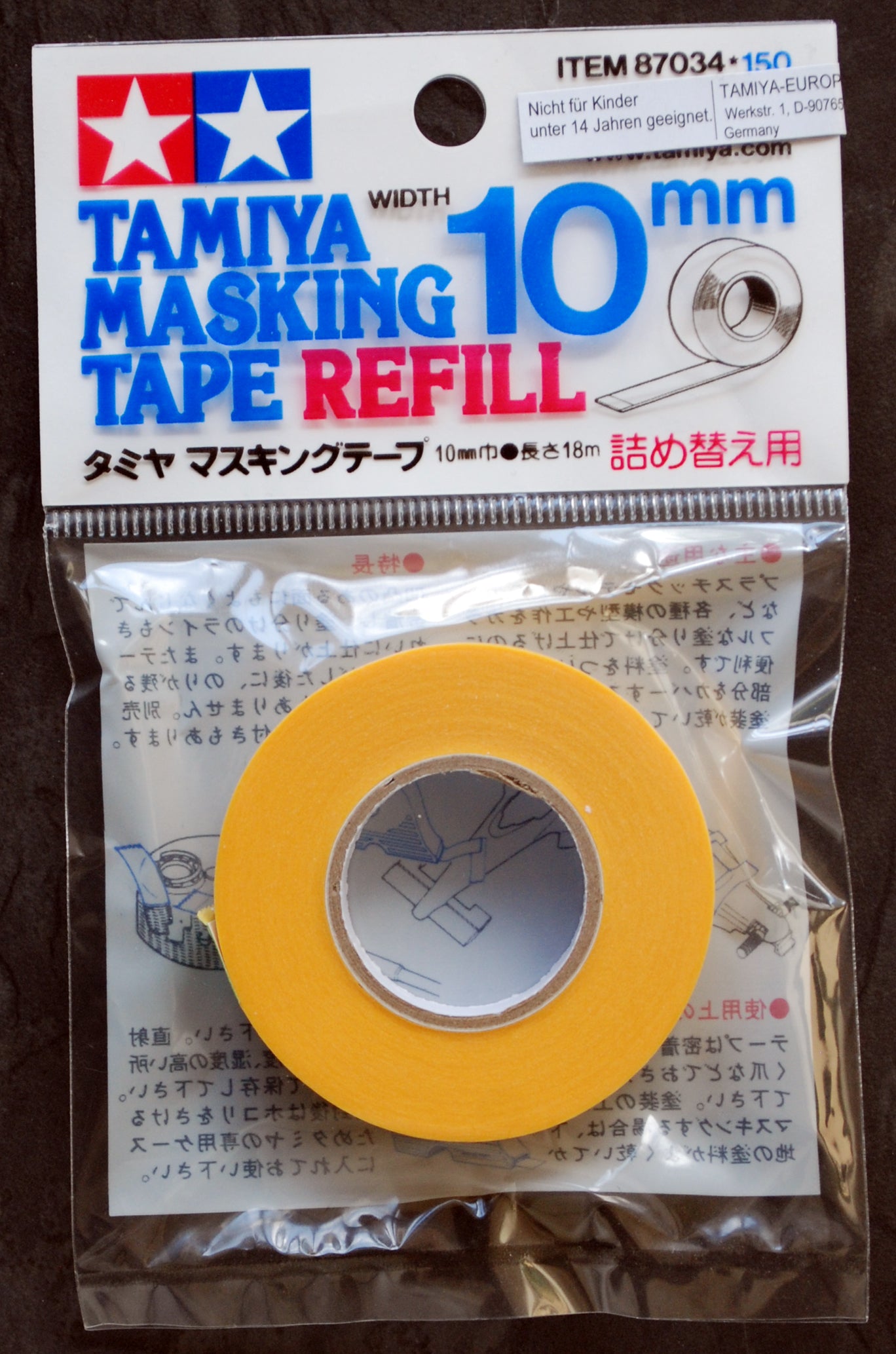 Tamiya Masking Tape Maskier Film und Folie mit Abroller oder Refill