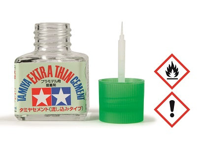 Tamiya Plastik Kleber Plastic Cement Limonene ABS CA Sekundenkleber