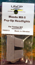 USCP 24A013 Mazda MX 5 Eunos Pop Up Headlights for Tamiya 1:24