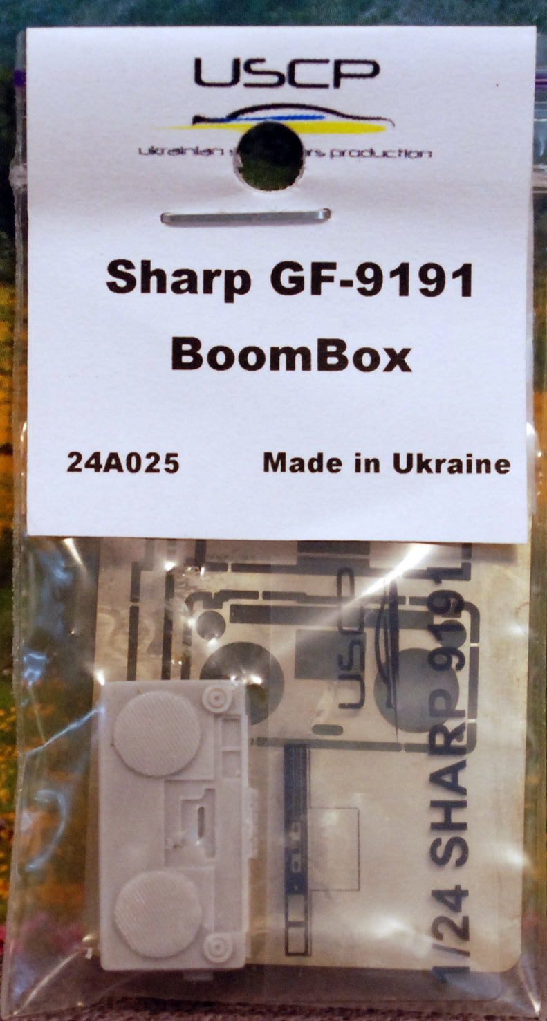 USCP 24A025 Sharp GF-9191 Boom Box 1:24