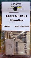 USCP 24A025 Sharp GF-9191 Boom Box 1:24