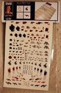 Uschi van der Rosten 1039 Decals Graffiti Decals Splatter Stains & Drops