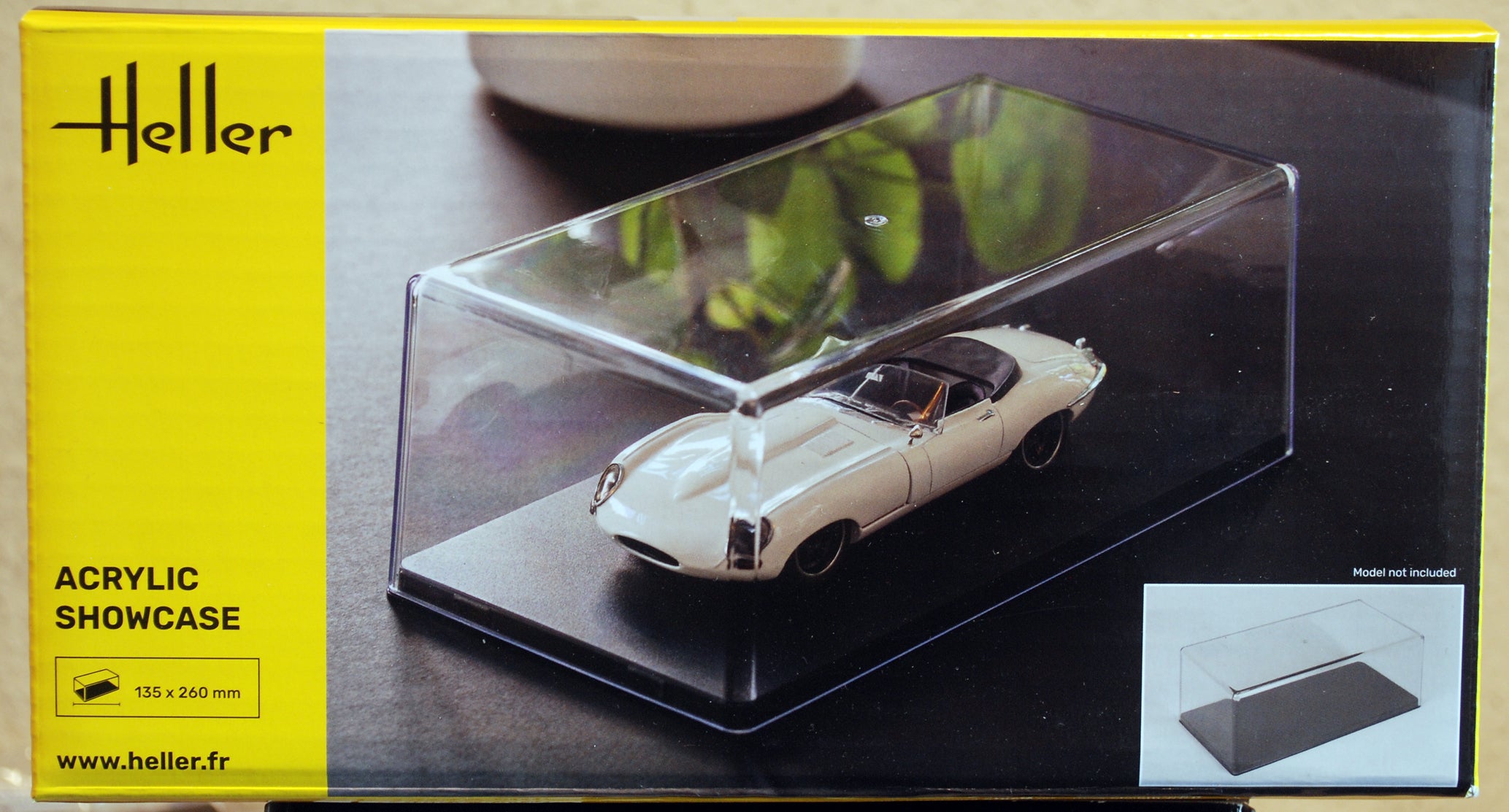 Heller 95201 Acrylic Showcase neu Vitrine Display Einzelvitrine 1:24